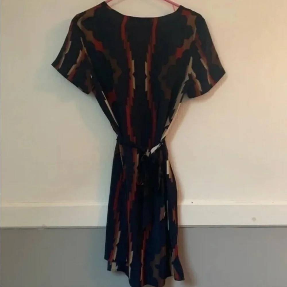 Amanda Uprichard Dress Geometric Silk